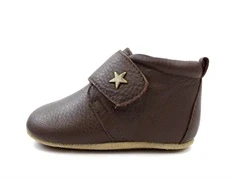 Bisgaard hjemmesko brun med stjerne